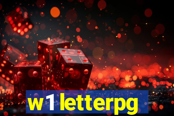 w1 letterpg
